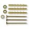 Kit de fixation pour parabole ou sabot de charpente Ø 12 x 130
